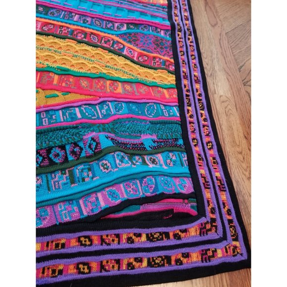 Vintage Coogi Casa Australia Merino Throw Blanket - Picture 6 of 13